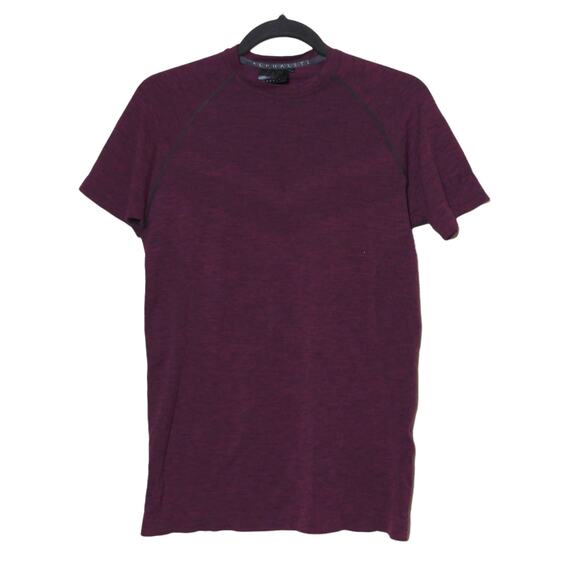 Alphalete Burgundy Maroon Red Short Sleeve T-Shirt Tee S - Picture 1 of 13
